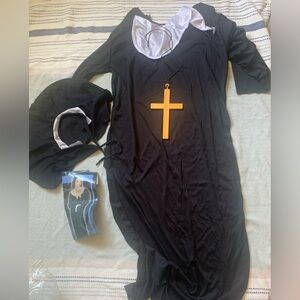Spirit Black and White Nun Costume